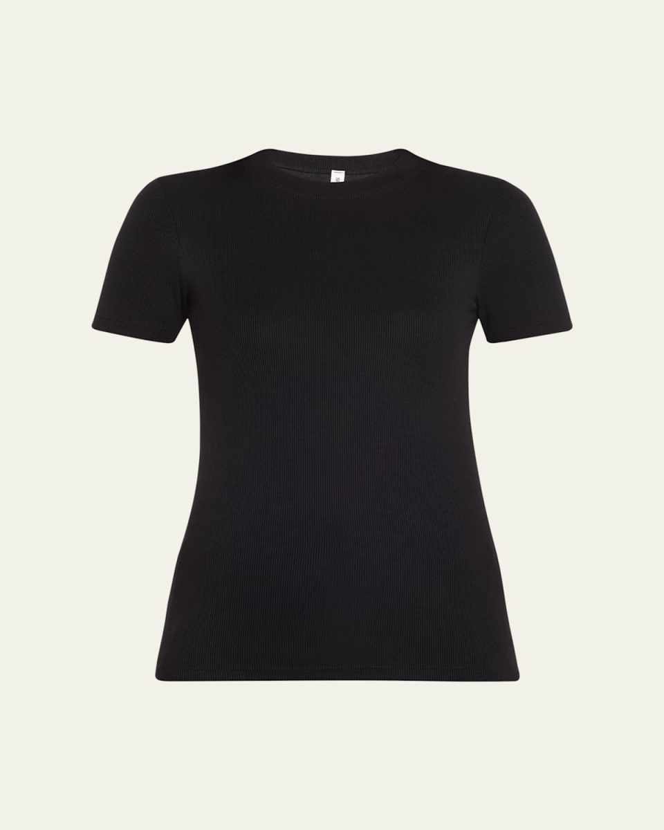 Louis Rib-Knit Short-Sleeve T-Shirt
